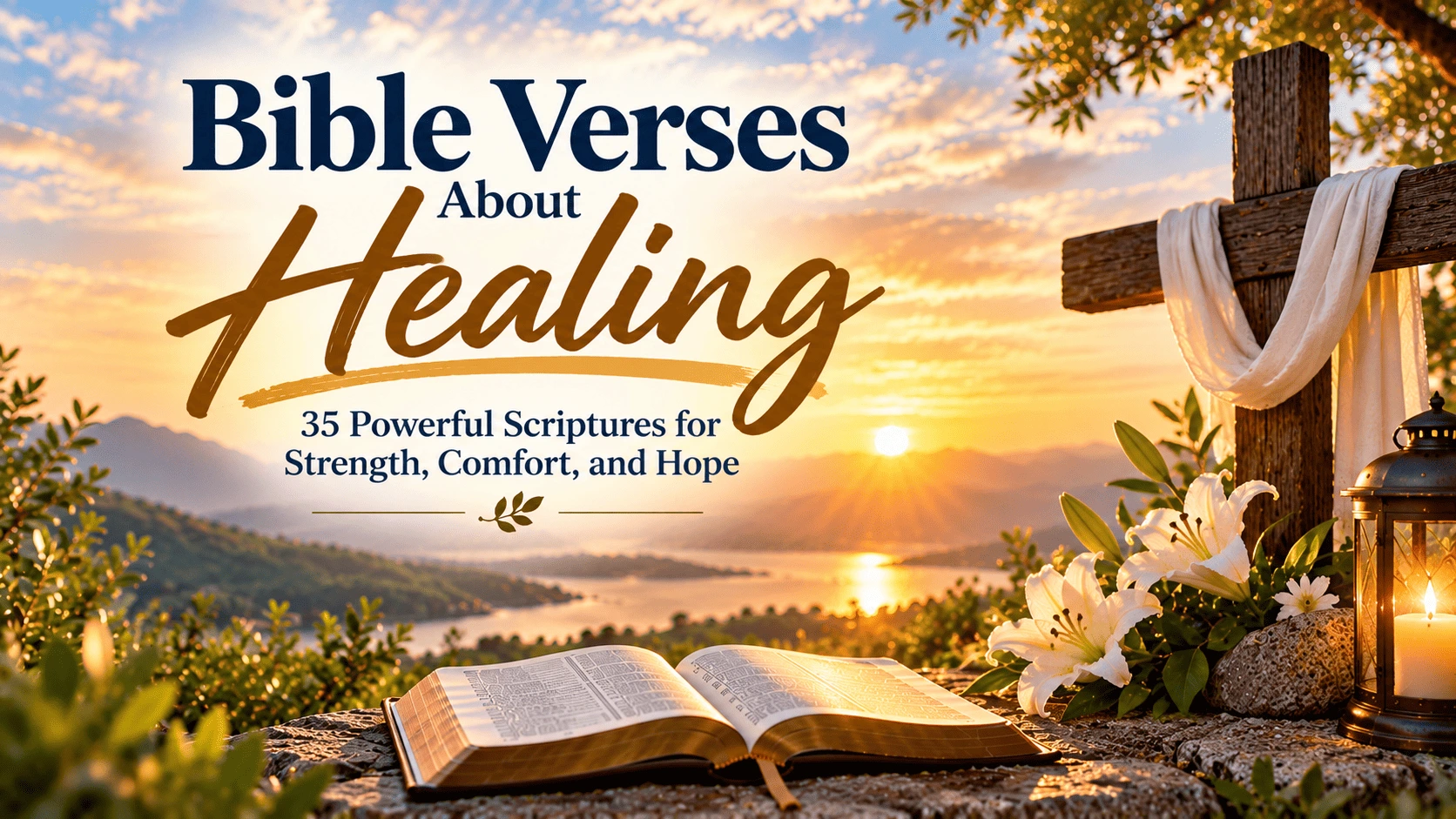 Bible Verses About Healing: 35 Powerful Scriptures for Strength, Comfort, and Hope