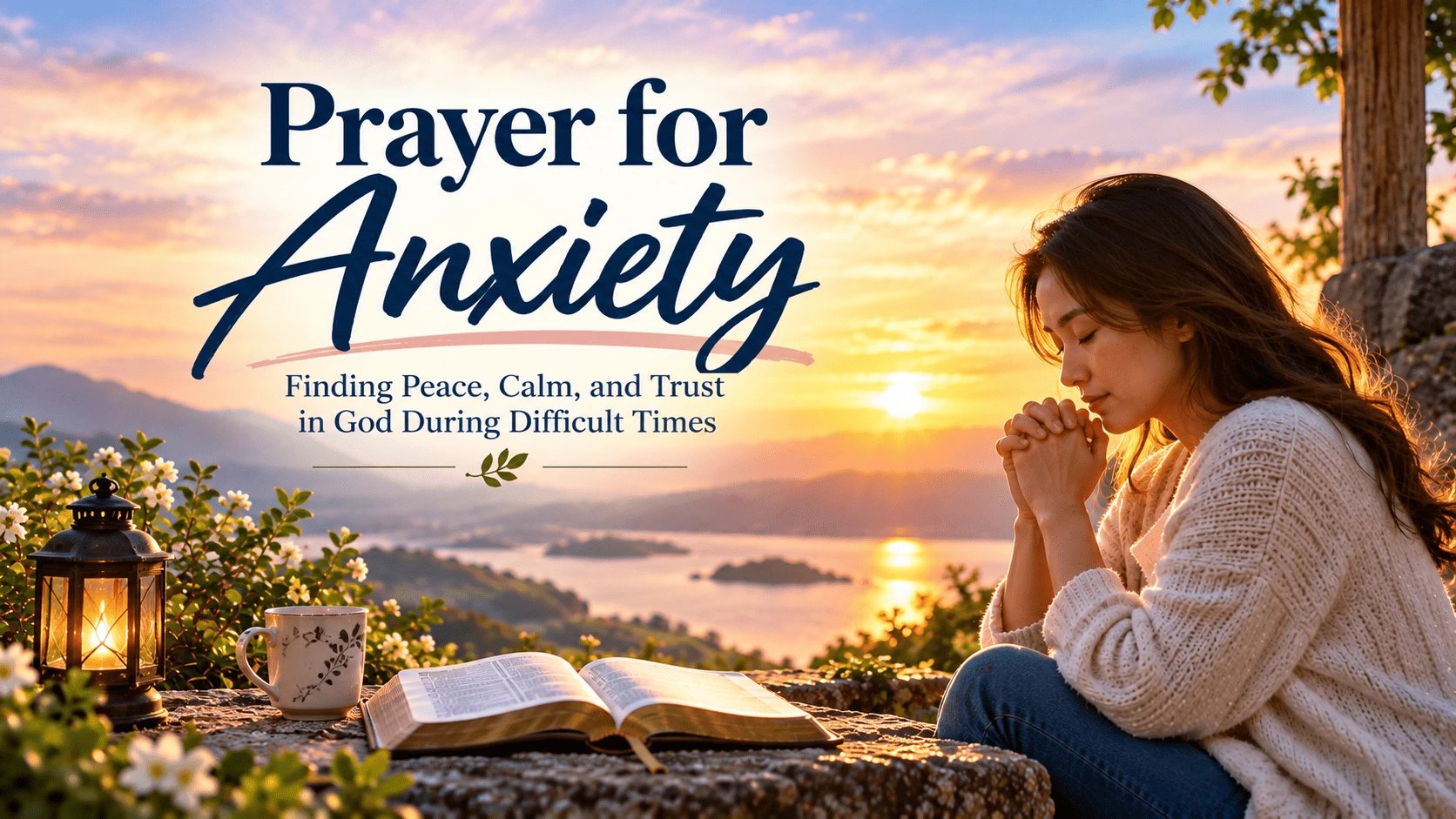 Prayer for Anxiety: Finding Peace, Calm, and Trust in God During Difficult Times