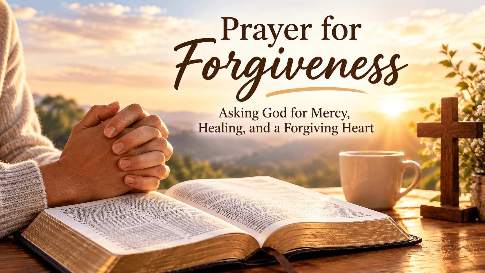 Prayer for Forgiveness: Asking God for Mercy, Healing, and a Forgiving Heart