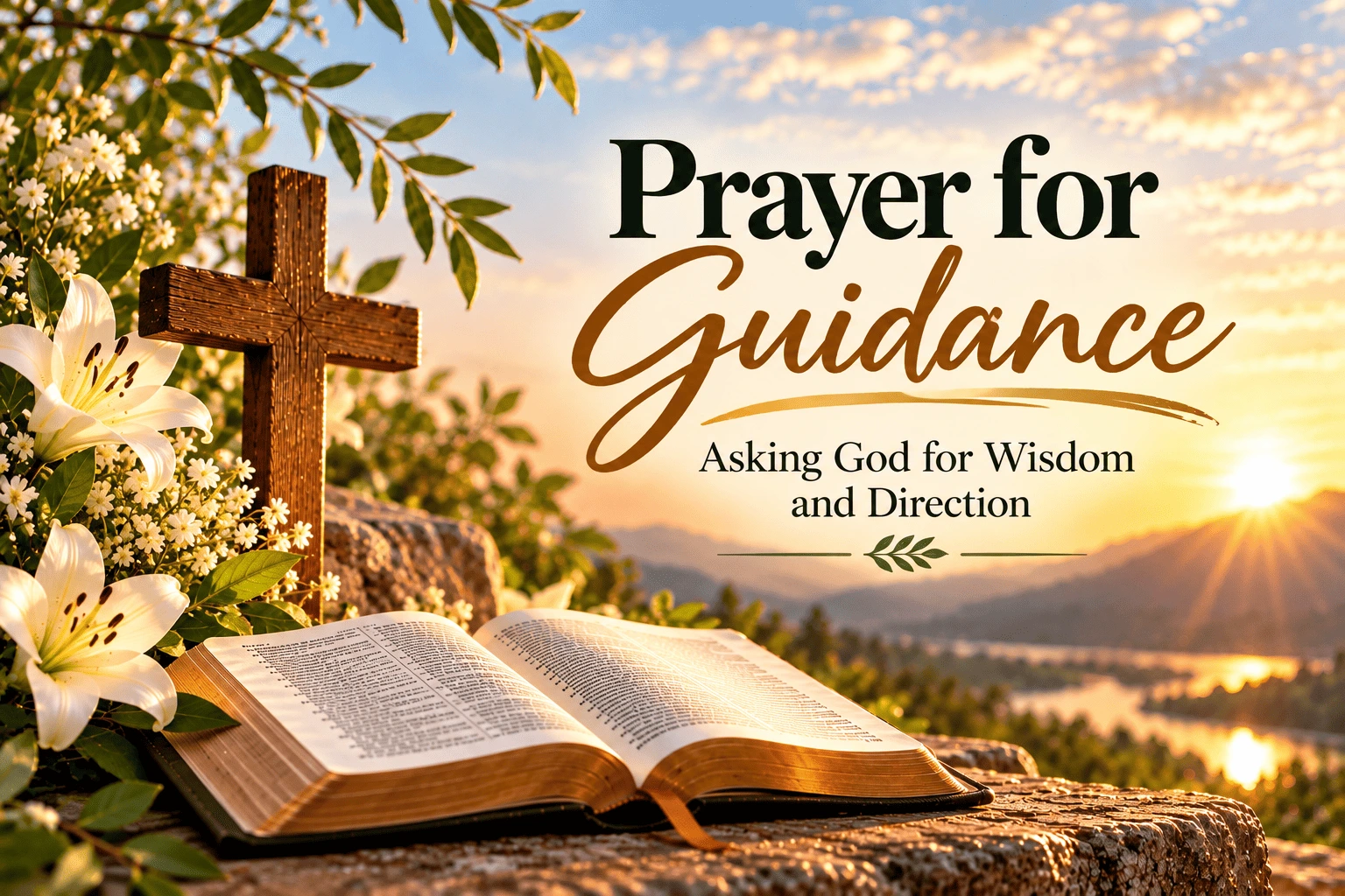 Prayer for Guidance: Asking God for Wisdom and Direction
